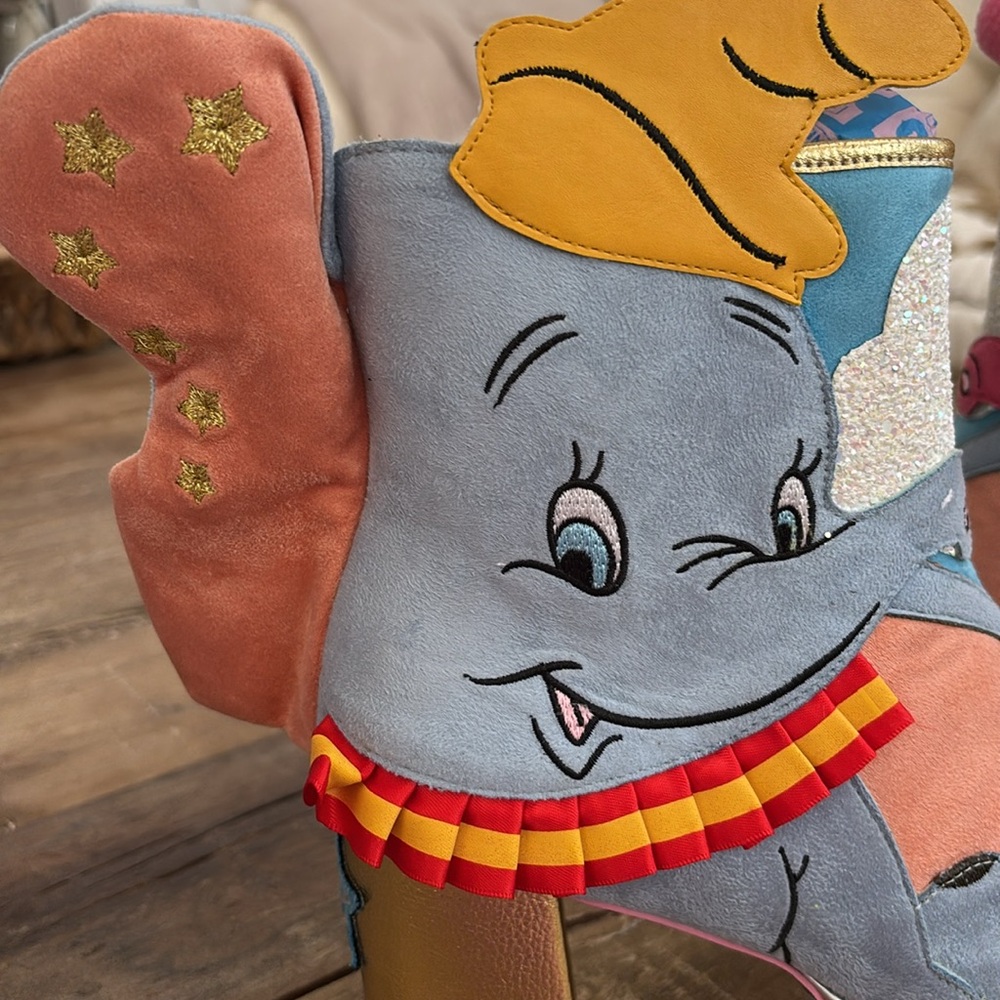 Irregular Choice Sweet Littke Dumbo Boots NWT - Picture 3 of 14